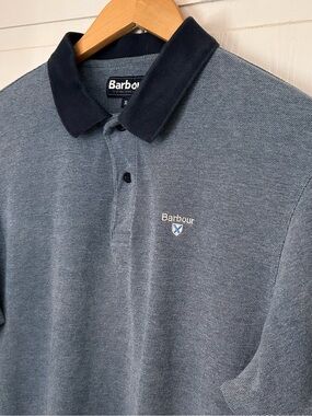 Barbour Men’s Size XL Short Sleeve 100% Cotton Polo